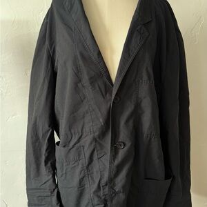 Men's Black Casual Jacket